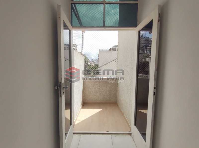 Conheça varanda do imóvel - Excelente Apartamento Quarto e sala com vaga em Botafogo - LAAP12842 - 3 varanda - Excelente Apartamento Quarto e sala com vaga em Botafogo - LAAP12842 - 3