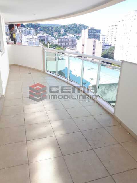 Conheça varanda do imóvel - Apartamento 2 quartos para alugar Botafogo, Zona Sul RJ - R$ 3.900 - LAAP25121 - 1 varanda - Apartamento 2 quartos para alugar Botafogo, Zona Sul RJ - R$ 3.900 - LAAP25121 - 1