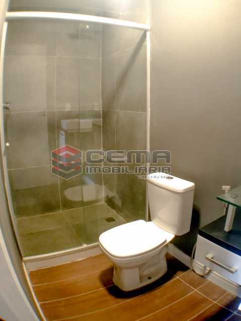 Conheça Banheiro do imóvel - Apartamento 1 quarto para alugar Laranjeiras, Zona Sul RJ - R$ 1.700 - LAAP12920 - 12 Banheiro - Apartamento 1 quarto para alugar Laranjeiras, Zona Sul RJ - R$ 1.700 - LAAP12920 - 12