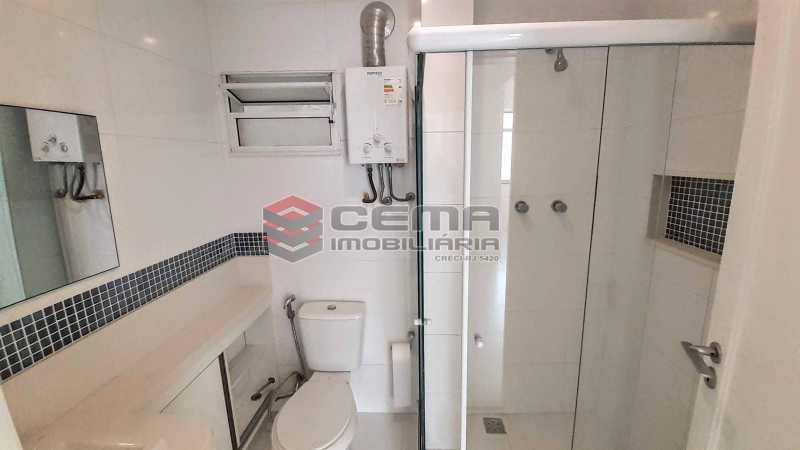 Conheça Banheiro do imóvel - Apartamento 1 quarto para alugar Laranjeiras, Zona Sul RJ - R$ 2.250 - LAAP13017 - 8 Banheiro - Apartamento 1 quarto para alugar Laranjeiras, Zona Sul RJ - R$ 2.250 - LAAP13017 - 8