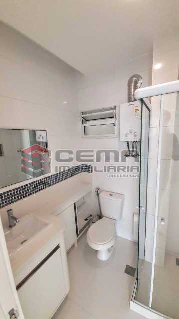 Conheça Banheiro do imóvel - Apartamento 1 quarto para alugar Laranjeiras, Zona Sul RJ - R$ 2.250 - LAAP13017 - 9 Banheiro - Apartamento 1 quarto para alugar Laranjeiras, Zona Sul RJ - R$ 2.250 - LAAP13017 - 9