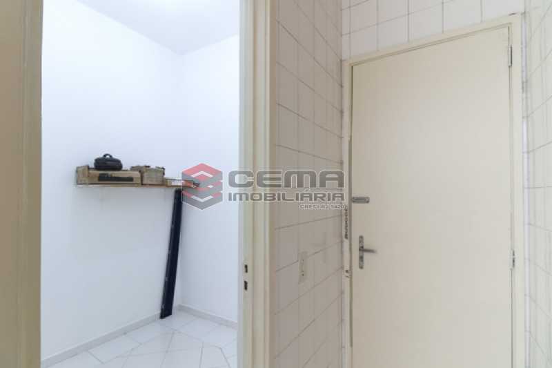 Conheça Dependência de serviço do imóvel - Apartamento 2 quartos para alugar Laranjeiras, Zona Sul RJ - R$ 1.900 - LAAP25410 - 25 Dependência de serviço - Apartamento 2 quartos para alugar Laranjeiras, Zona Sul RJ - R$ 1.900 - LAAP25410 - 25
