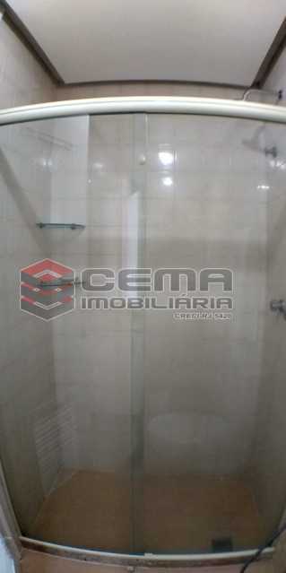 Conheça Banheiro Suíte do imóvel - Flat 1 quarto para alugar Botafogo, Zona Sul RJ - R$ 2.500 - LAFL10084 - 10 Banheiro Suíte - Flat 1 quarto para alugar Botafogo, Zona Sul RJ - R$ 2.500 - LAFL10084 - 10