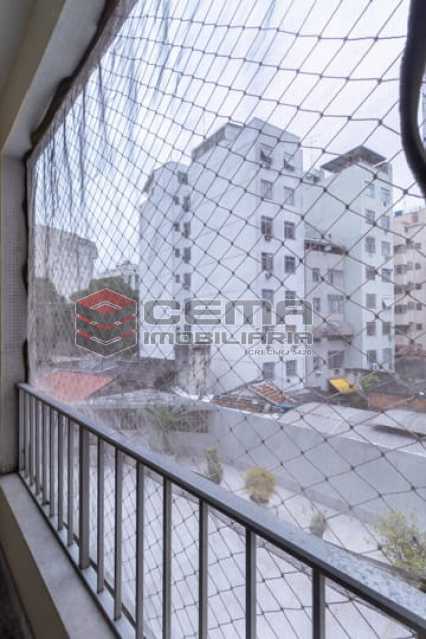 Conheça varanda do imóvel - Apartamento 1 quarto à venda Catete, Zona Sul RJ - R$ 498.000 - LAAP13225 - 10 varanda - Apartamento 1 quarto à venda Catete, Zona Sul RJ - R$ 498.000 - LAAP13225 - 10
