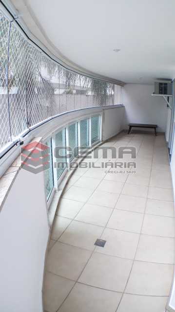 Conheça Varanda do imóvel - Apartamento 2 quartos para alugar Botafogo, Zona Sul RJ - R$ 4.750 - LAAP21083 - 3 Varanda - Apartamento 2 quartos para alugar Botafogo, Zona Sul RJ - R$ 4.750 - LAAP21083 - 3