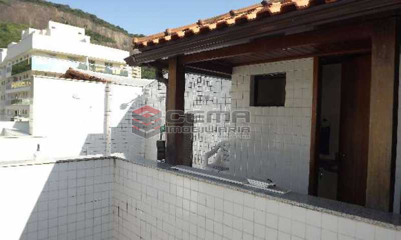 Conheça terraço do imóvel - Cobertura à venda Rua Arnaldo Quintela,Botafogo, Zona Sul RJ - R$ 2.098.000 - LACO40041 - 18 terraço - Cobertura à venda Rua Arnaldo Quintela,Botafogo, Zona Sul RJ - R$ 2.098.000 - LACO40041 - 18