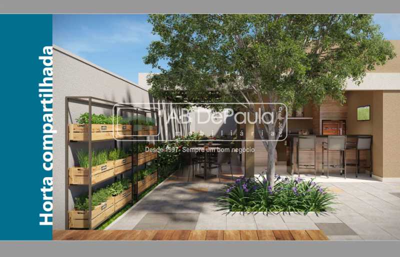 Conheça Horto do imóvel - Condomínio Campo dos Afonsos Residencial Club - ABAP20405 - 11 Horto - Condomínio Campo dos Afonsos Residencial Club - ABAP20405 - 11