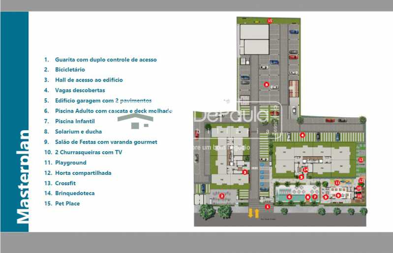 Conheça Masterplan do imóvel - Condomínio Campo dos Afonsos Residencial Club - ABAP20405 - 20 Masterplan - Condomínio Campo dos Afonsos Residencial Club - ABAP20405 - 20