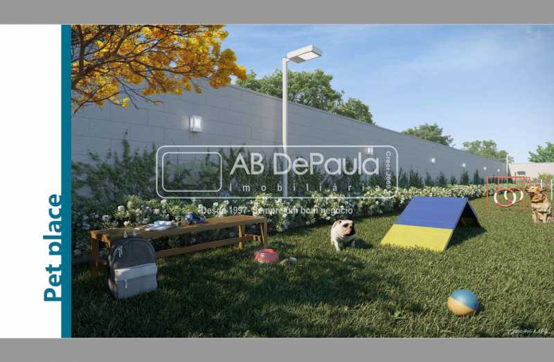 Conheça Pet place do imóvel - Condomínio Campo dos Afonsos Residencial Club - ABAP20405 - 13 Pet place - Condomínio Campo dos Afonsos Residencial Club - ABAP20405 - 13