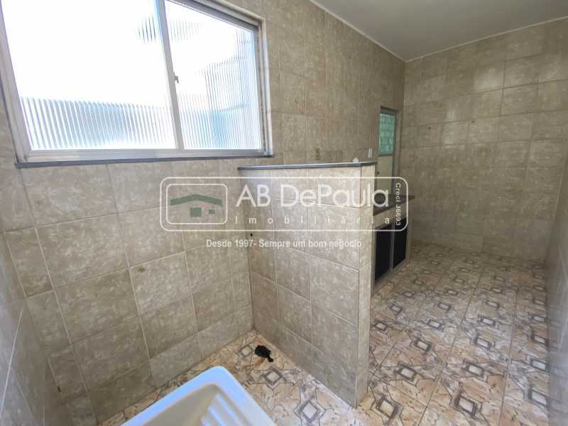 Conheça ÁREA DE SERVIÇO E COZINHA do imóvel - REALENGO - APARTAMENTO COM 1 QUARTO PARA ALUGAR - ABAP10040 - 9 ÁREA DE SERVIÇO E COZINHA - REALENGO - APARTAMENTO COM 1 QUARTO PARA ALUGAR - ABAP10040 - 9