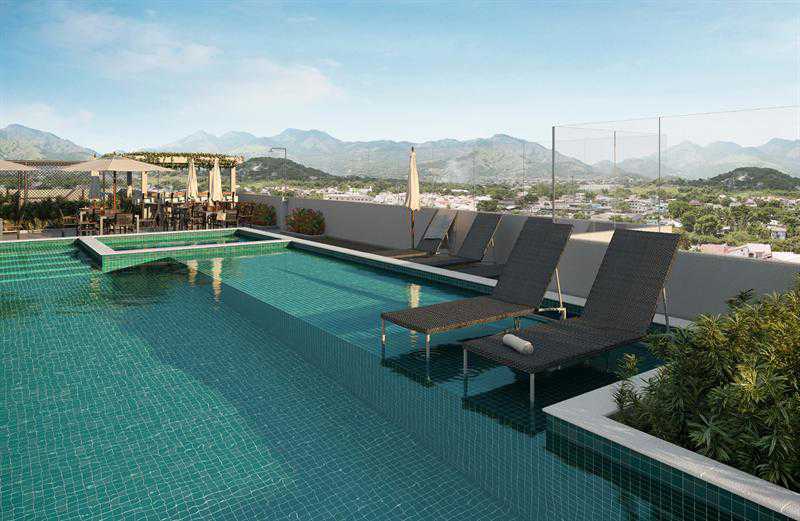 Conheça Piscina do empreendimento - Fachada - Raro - 248 - 5 Piscina - Fachada - Raro - 248 - 5