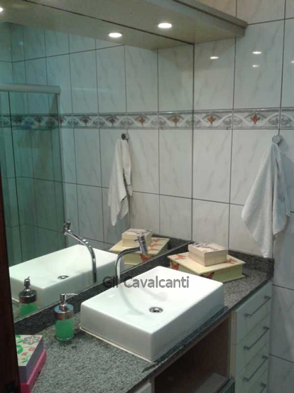 Banheiro Social 01 - Apartamento 3 quartos à venda Taquara, Rio de Janeiro - R$ 480.000 - AP0110 - 9