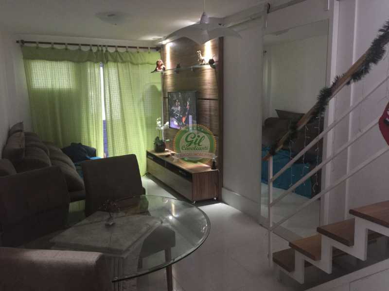 Sala  - Cobertura 2 quartos à venda Pechincha, Rio de Janeiro - R$ 535.000 - CB0177 - 1