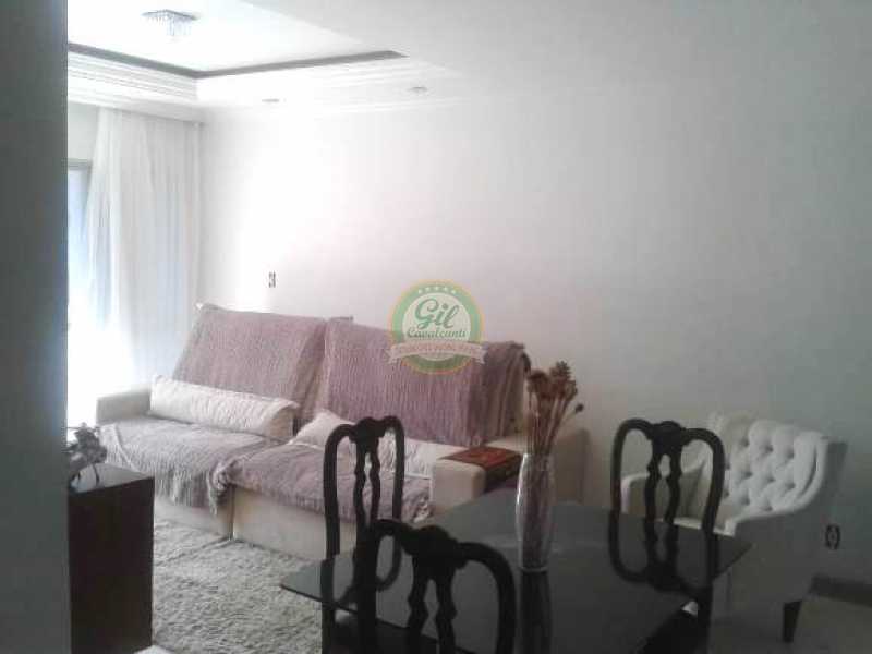 Sala principal - Cobertura 3 quartos à venda Taquara, Rio de Janeiro - R$ 580.000 - CB0190 - 3