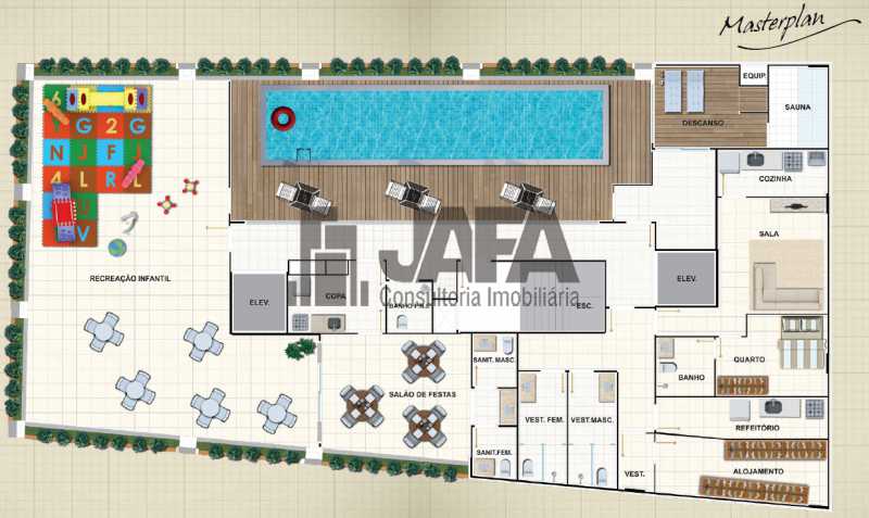 Conheça masterplan do imóvel - Apartamento 3 quartos à venda Botafogo, Rio de Janeiro - R$ 1.100.000 - JA31410 - 26 masterplan - Apartamento 3 quartos à venda Botafogo, Rio de Janeiro - R$ 1.100.000 - JA31410 - 26