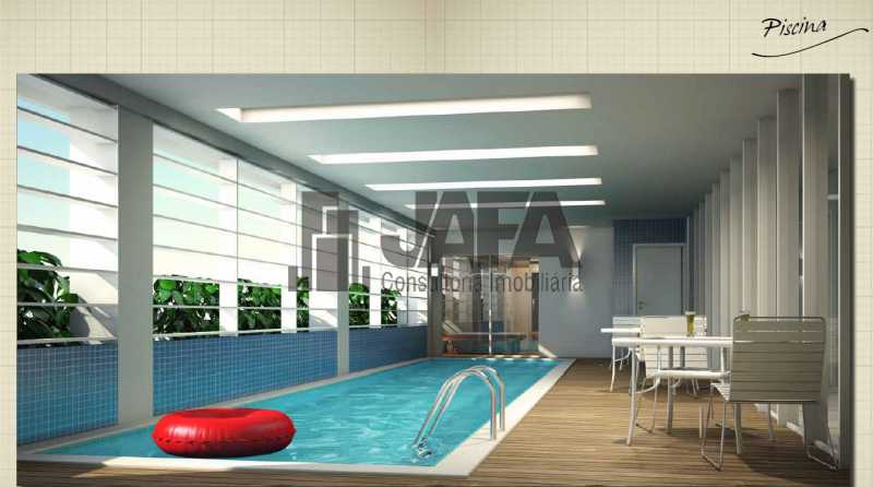Conheça piscina do imóvel - Apartamento 3 quartos à venda Botafogo, Rio de Janeiro - R$ 1.100.000 - JA31410 - 27 piscina - Apartamento 3 quartos à venda Botafogo, Rio de Janeiro - R$ 1.100.000 - JA31410 - 27