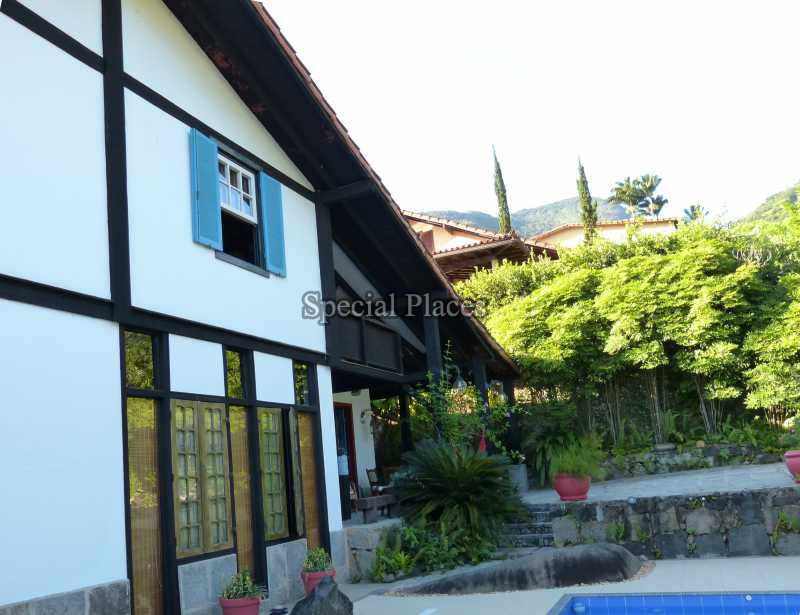 Conheça FACHADA PISCINA do imóvel - Casa em Condomínio Itanhangá, Greenwood Park, Itanhangá, Rio de Janeiro, RJ À Venda, 4 Quartos, 400m² - BAC3570 - 3 FACHADA PISCINA