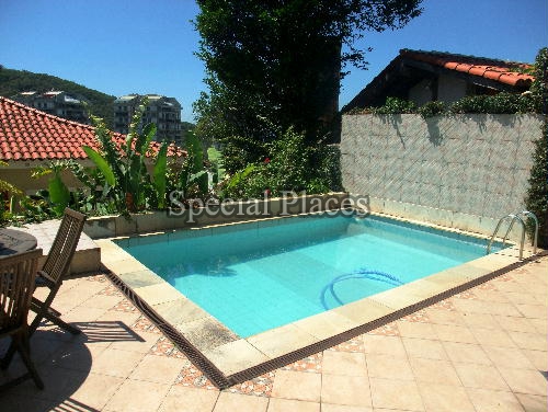 Conheça PISCINA do imóvel - Casa em Condomínio São Conrado, São Conrado, Rio de Janeiro, RJ À Venda, 4 Quartos, 240m² - BAC358 - 5 PISCINA
