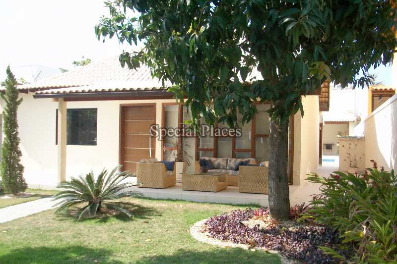 Conheça FACHADA FRONTAL do imóvel - Casa À Venda no Condomínio Barra, Vivendas do Bosque - Barra da Tijuca - Rio de Janeiro - RJ - BAC3652 - 1 FACHADA FRONTAL