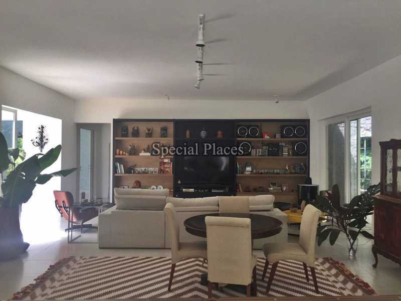 Conheça sala do imóvel - Casa em Condomínio 3 quartos à venda Itanhangá, Rio de Janeiro - R$ 4.500.000 - BAC3769 - 6 sala