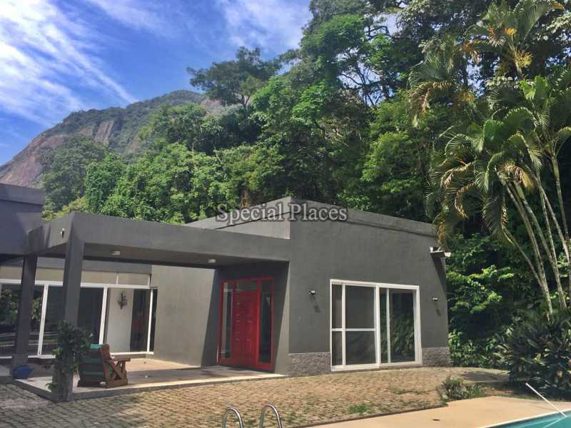 Conheça fachada do imóvel - Casa em Condomínio 3 quartos à venda Itanhangá, Rio de Janeiro - R$ 4.500.000 - BAC3769 - 1 fachada