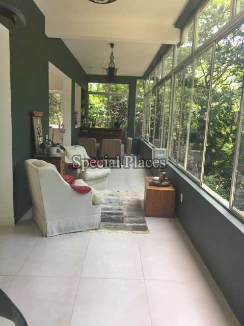 Conheça varandão do imóvel - Casa em Condomínio 3 quartos à venda Itanhangá, Rio de Janeiro - R$ 4.500.000 - BAC3769 - 20 varandão