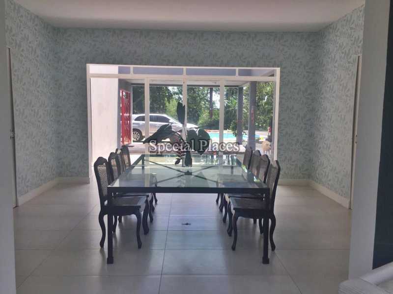 Conheça sala de jantar do imóvel - Casa em Condomínio 3 quartos à venda Itanhangá, Rio de Janeiro - R$ 4.500.000 - BAC3769 - 18 sala de jantar