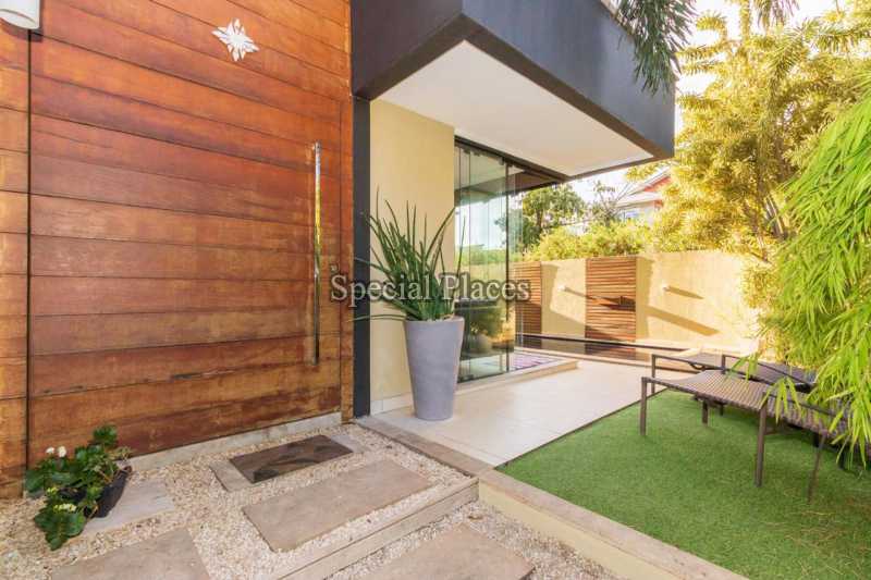 Conheça 4 entrada principal do imóvel - Casa À Venda no Condomínio Barra, Jardim Nova Barra - Barra da Tijuca - Rio de Janeiro - RJ - BAC3816 - 5 4 entrada principal