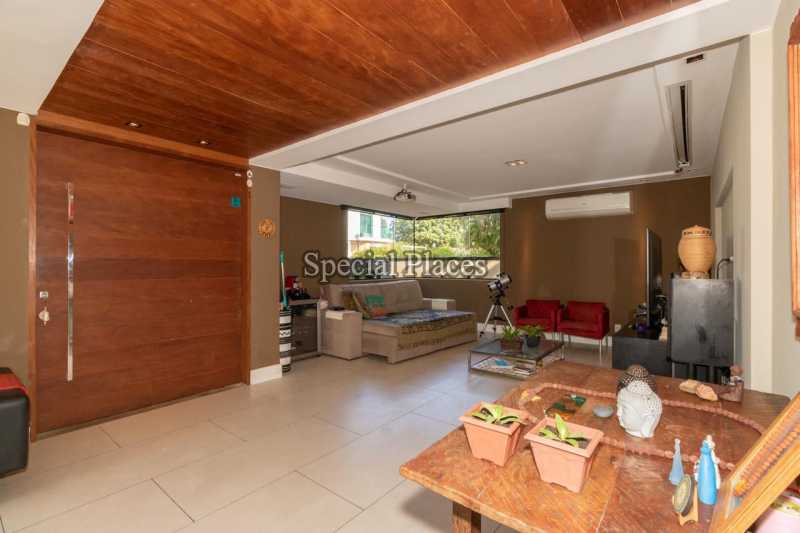 Conheça 6 sala do imóvel - Casa À Venda no Condomínio Barra, Jardim Nova Barra - Barra da Tijuca - Rio de Janeiro - RJ - BAC3816 - 7 6 sala