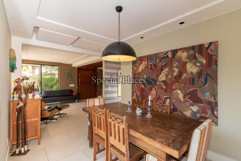 Conheça 8 sala de jantar do imóvel - Casa À Venda no Condomínio Barra, Jardim Nova Barra - Barra da Tijuca - Rio de Janeiro - RJ - BAC3816 - 9 8 sala de jantar