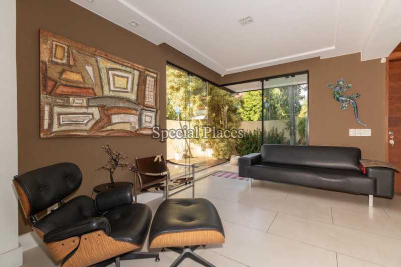 Conheça 7 sala do imóvel - Casa À Venda no Condomínio Barra, Jardim Nova Barra - Barra da Tijuca - Rio de Janeiro - RJ - BAC3816 - 8 7 sala