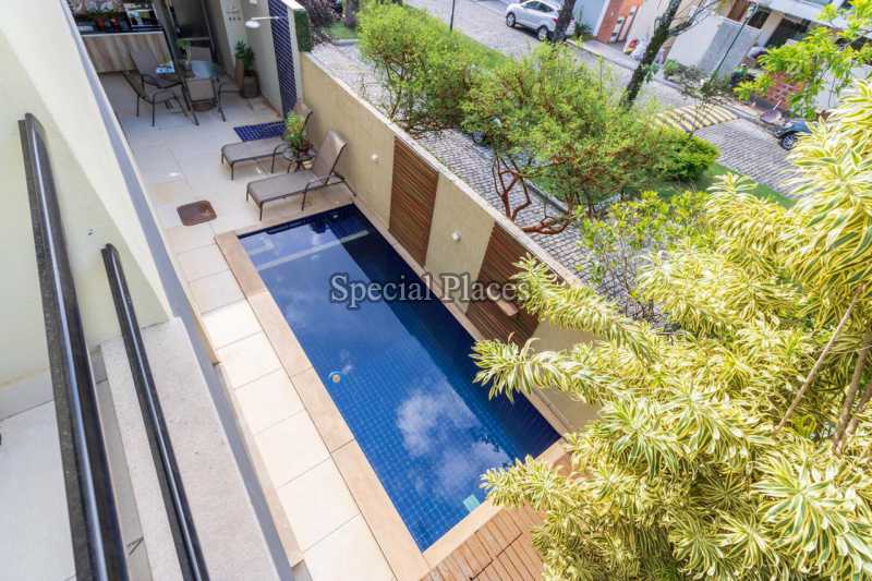 Conheça vista area lazer do imóvel - Casa À Venda no Condomínio Barra, Jardim Nova Barra - Barra da Tijuca - Rio de Janeiro - RJ - BAC3816 - 25 vista area lazer