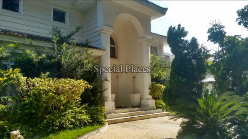Conheça 1 FACHADA do imóvel - Casa À Venda no Condomínio Barra, Novo Leblon - Barra da Tijuca - Rio de Janeiro - RJ - BAC3862 - 1 1 FACHADA