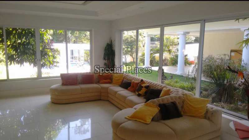 Conheça 6 SALÃO do imóvel - Casa À Venda no Condomínio Barra, Novo Leblon - Barra da Tijuca - Rio de Janeiro - RJ - BAC3862 - 7 6 SALÃO