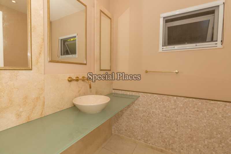 Conheça LAVABO do imóvel - Casa em Condomínio Barra, Pedra de Itaúna, Barra da Tijuca, Rio de Janeiro, RJ À Venda, 5 Quartos, 788m² - BAC3891 - 15 LAVABO