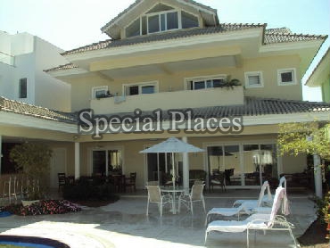 Conheça FACHADA do imóvel - Casa À Venda no Condomínio Barra, Quintas do Rio - Barra da Tijuca - Rio de Janeiro - RJ - BAC3919 - 1 FACHADA