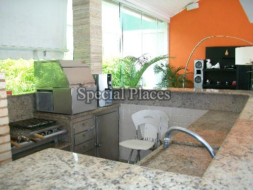 Conheça AREA CHURRASQUEIRA do imóvel - Casa À Venda no Condomínio Barra, Crystal Lake - Barra da Tijuca - Rio de Janeiro - RJ - BAC3956 - 7 AREA CHURRASQUEIRA