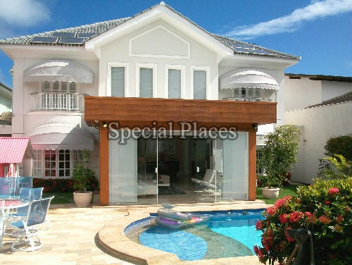 Conheça FACHADA do imóvel - Casa À Venda no Condomínio Barra, Crystal Lake - Barra da Tijuca - Rio de Janeiro - RJ - BAC3956 - 1 FACHADA