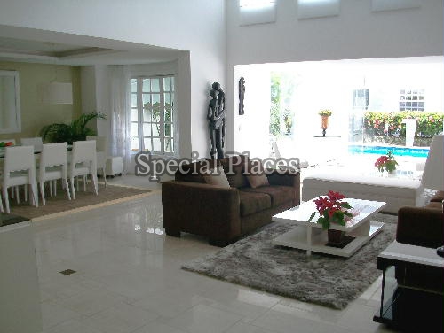 Conheça SALAO do imóvel - Casa À Venda no Condomínio Barra, Crystal Lake - Barra da Tijuca - Rio de Janeiro - RJ - BAC3956 - 14 SALAO