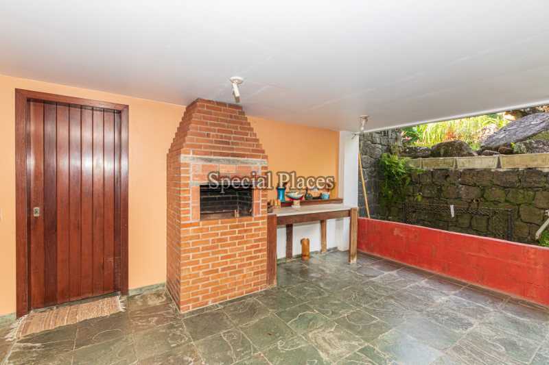 Conheça churrasqueira do imóvel - Casa em Condomínio 4 quartos à venda Itanhangá, Rio de Janeiro - R$ 2.800.000 - BAC1533 - 6 churrasqueira