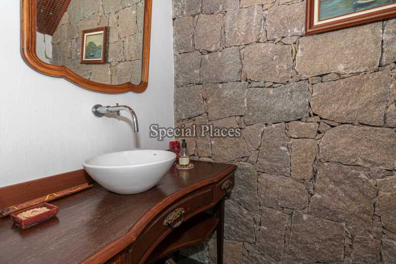 Conheça lavabo do imóvel - Casa em Condomínio 4 quartos à venda Itanhangá, Rio de Janeiro - R$ 2.800.000 - BAC1533 - 7 lavabo