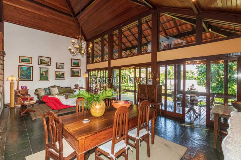 Conheça sala de janta do imóvel - Casa em Condomínio 4 quartos à venda Itanhangá, Rio de Janeiro - R$ 2.800.000 - BAC1533 - 11 sala de janta