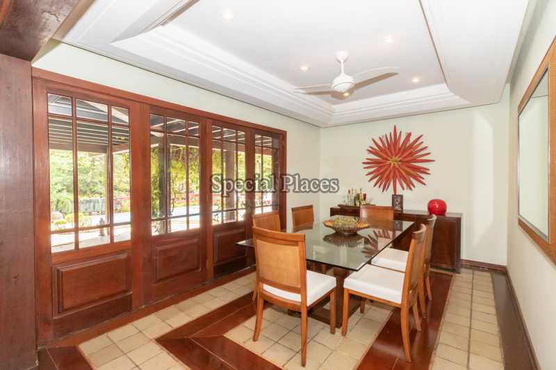 Conheça 14 sala de jantar do imóvel - Casa À Venda no Condomínio Itanhangá, Greenwood Park - Itanhangá - Rio de Janeiro - RJ - BAC4101 - 15 14 sala de jantar