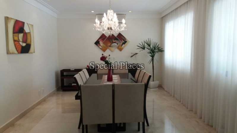 Conheça SALA DE JANTAR do imóvel - Casa À Venda no Condomínio Barra, Lagoa Mar Norte - Barra da Tijuca - Rio de Janeiro - RJ - BAC4131 - 8 SALA DE JANTAR