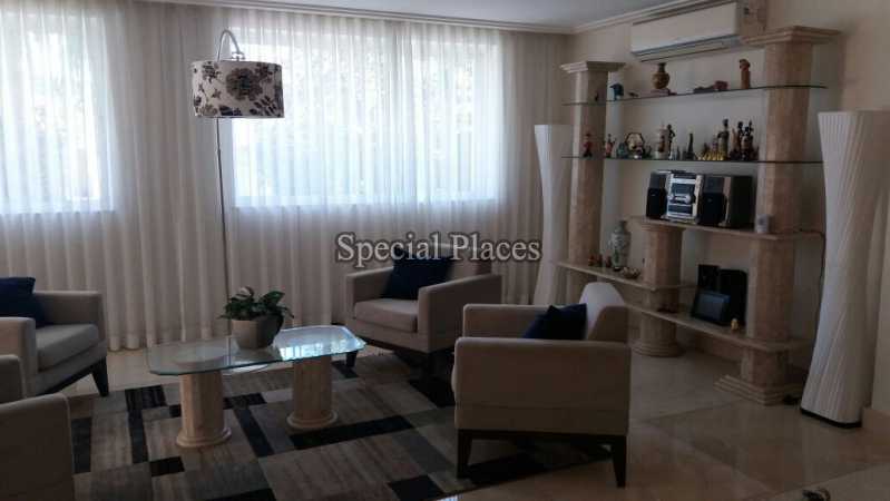 Conheça SALÃO do imóvel - Casa À Venda no Condomínio Barra, Lagoa Mar Norte - Barra da Tijuca - Rio de Janeiro - RJ - BAC4131 - 5 SALÃO