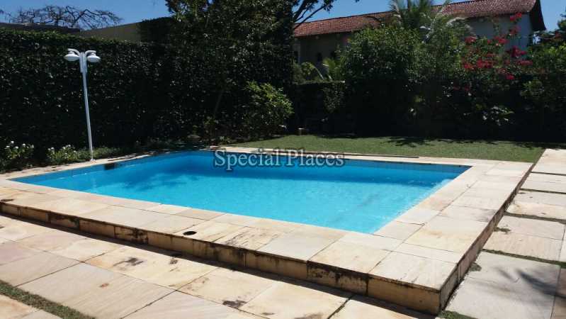 Conheça PISCINA do imóvel - Casa À Venda no Condomínio Barra, Lagoa Mar Norte - Barra da Tijuca - Rio de Janeiro - RJ - BAC4131 - 4 PISCINA