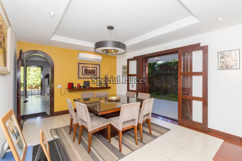 Conheça SALA DE JANTAR do imóvel - Casa À Venda no Condomínio Barra, Arouca B - Barra da Tijuca - Rio de Janeiro - RJ - BAC4136 - 14 SALA DE JANTAR