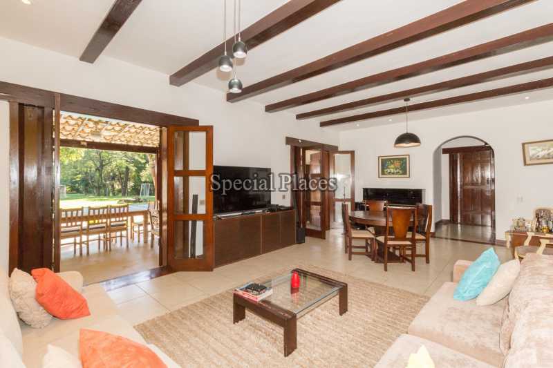 Conheça SALÃO do imóvel - Casa À Venda no Condomínio Barra, Arouca B - Barra da Tijuca - Rio de Janeiro - RJ - BAC4136 - 12 SALÃO