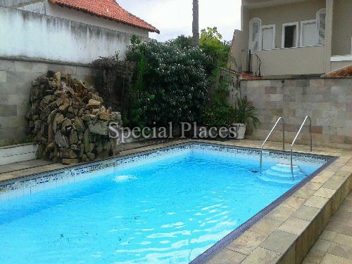 Conheça PISCINA CASCATA do imóvel - Casa À Venda no Condomínio Barra, Santa Marina - Barra da Tijuca - Rio de Janeiro - RJ - BAC4243 - 5 PISCINA CASCATA