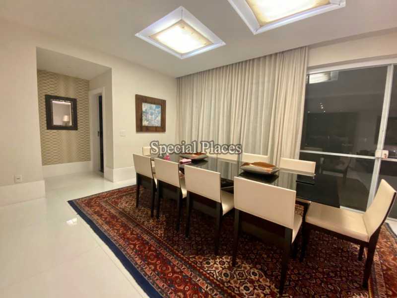 Conheça sala de jantar do imóvel - Casa em Condomínio 7 quartos à venda Barra da Tijuca, Rio de Janeiro - R$ 5.950.000 - BAC4527 - 11 sala de jantar